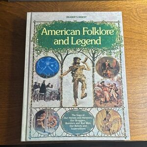 Reader's Digest American Folklore and Legend Book - Green Cover